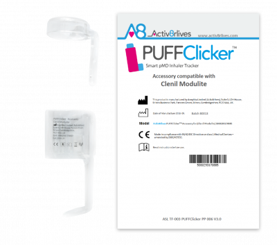 PUFFClicker Accessory compatible with Clenil® Modulite®