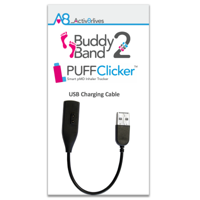 USB Charging Cable for BuddyBand2 and PUFFClicker